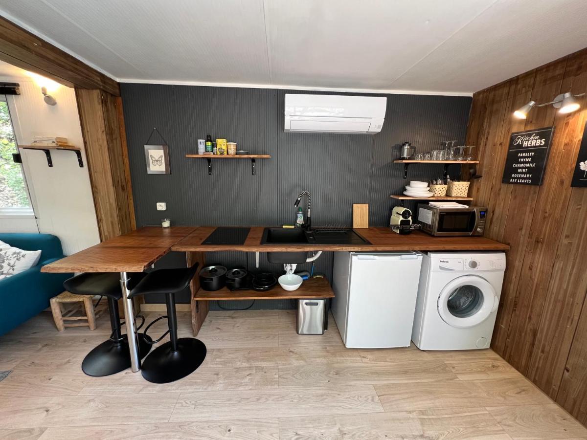 Superbe Cabane Jacuzzi Jardin Clim Wifi Parking Meyreuil Buitenkant foto