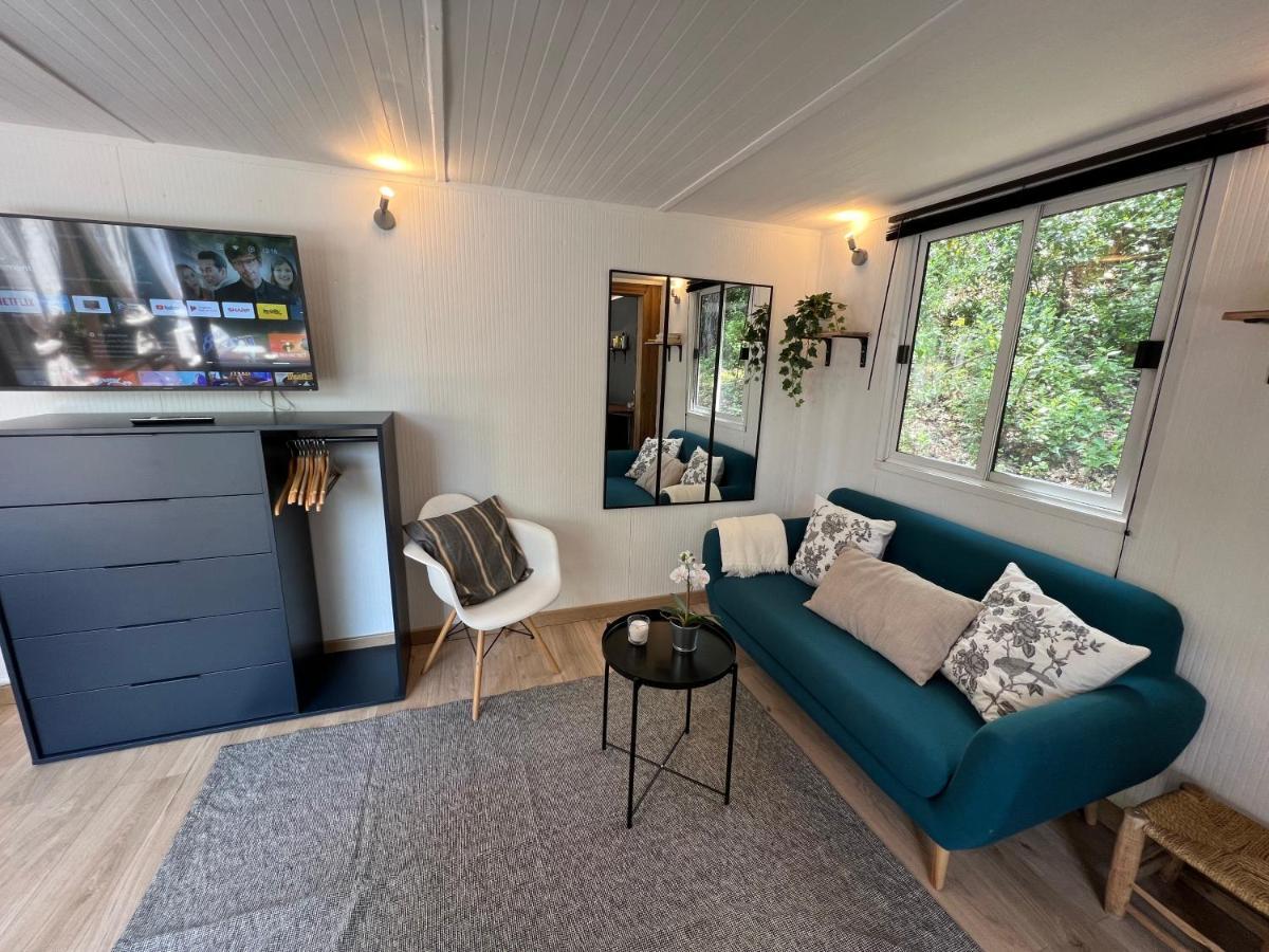 Superbe Cabane Jacuzzi Jardin Clim Wifi Parking Meyreuil Buitenkant foto