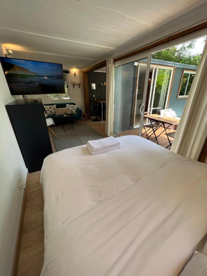 Superbe Cabane Jacuzzi Jardin Clim Wifi Parking Meyreuil Buitenkant foto