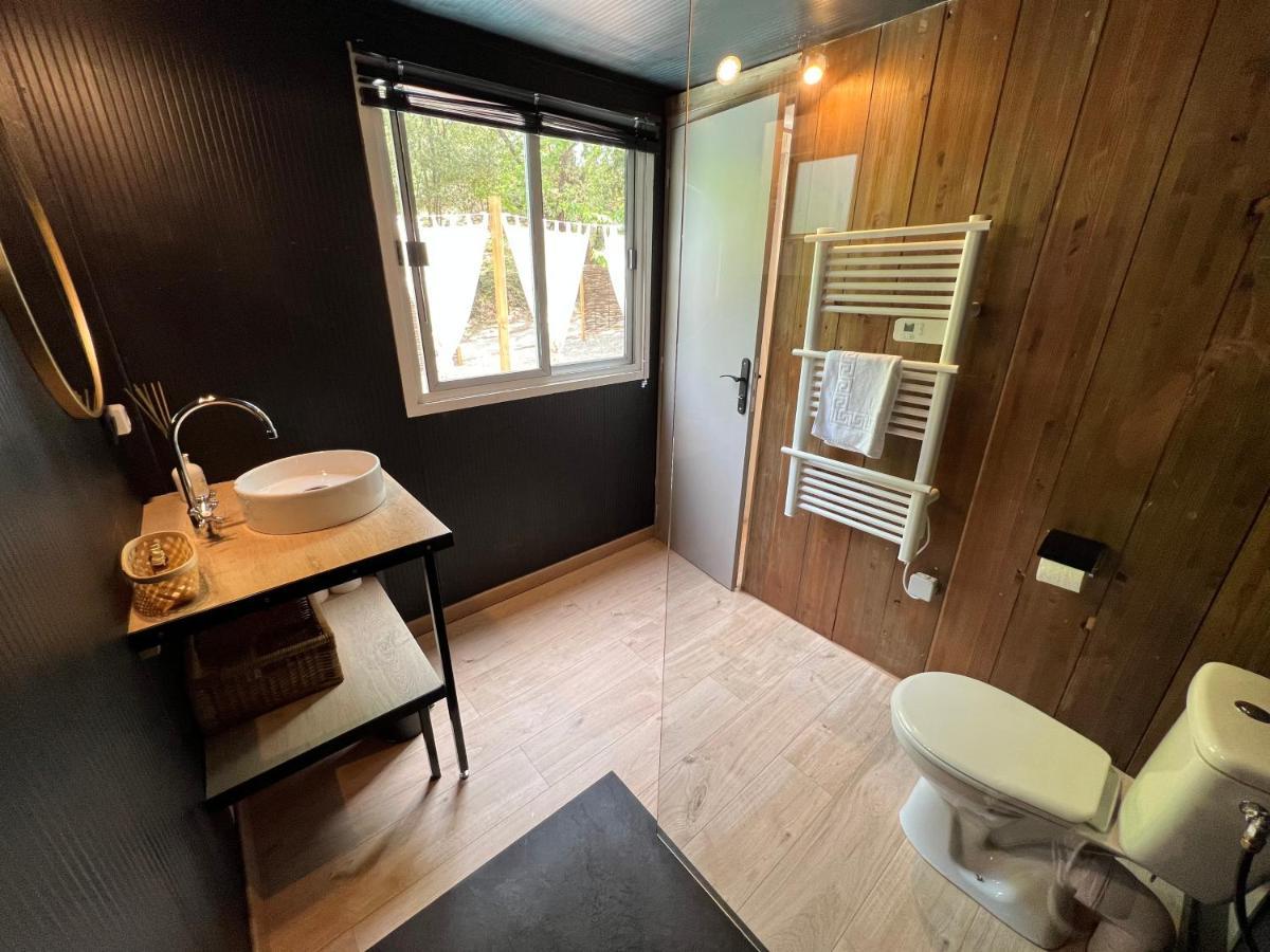 Superbe Cabane Jacuzzi Jardin Clim Wifi Parking Meyreuil Buitenkant foto